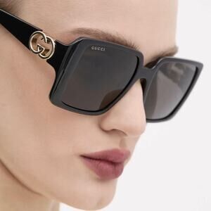 New, GUCCI Sunglasses GG1692S 001 Authentic